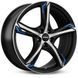 RONAL R62 blue (R20 W8,5 PCD5x112 ET40 DIA76) JETBLACK-MATT-FRONTKOPIERT