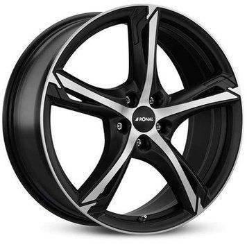 RONAL R62 (R20 W8,5 PCD5x110 ET35 DIA65,1) JETBLACK-MATT-FRONTKOPIERT 4053881159813 фото