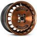 RONAL R10 (R15 W7 PCD4x100 ET37 DIA68) COPPER MATT-FRONT DIAMOND CUT