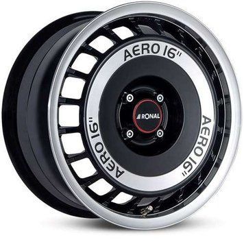 RONAL R50 (R18 W8 PCD5x110 ET35 DIA65,1) SCHWARZ-FRONTKOPIERT 4053881105261 фото