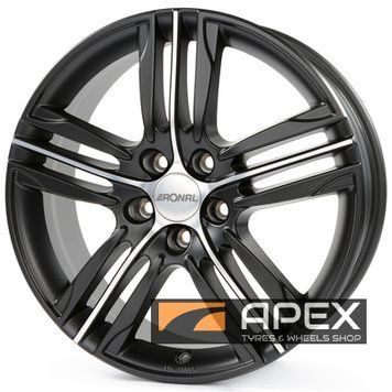 Ronal R57 (R18 W7.5 PCD5x108 ET50 DIA76 Black) 1925048 фото
