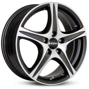 RONAL R56 (R19 W7,5 PCD5x112 ET40 DIA76) MATTSCHWARZ-FRONTKOPIERT 4053881158168 фото