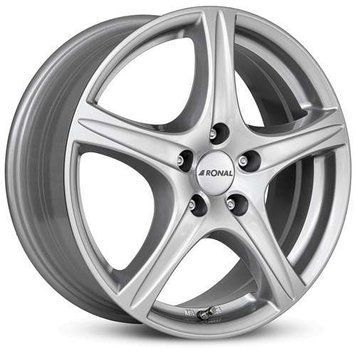 RONAL R56 (R17 W7 PCD5x112 ET45 DIA57,1) KRISTALLSILBER 4053881156966 фото