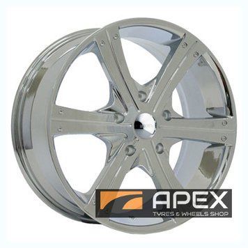 Marcello MK-150 (R18 W8.5 PCD5x150 ET53 DIA110.1 Chrom) 14507 фото