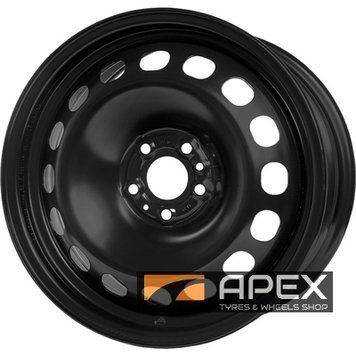 Magnetto Wheels R1-1964 (R16 W6.5 PCD5x98 ET39 DIA58 Black) 1912777 фото