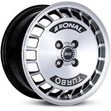 RONAL R10 (R15 W7 PCD4x100 ET37 DIA68) SCHWARZ-FRONTKOPIERT 4053881100020 фото