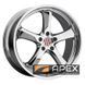 TSW Turismo (R22 W10 PCD5x130 ET50 DIA71.6 Chrom)