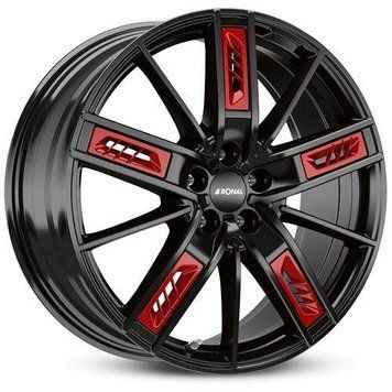 RONAL R67 (R20 W8,5 PCD5x112 ET45 DIA76) JETBLACK 4053881248067 фото