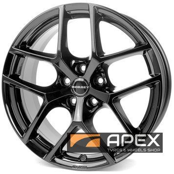 Borbet Y (R18 W8 PCD5x100 ET40 DIA64.1 Black) 1923540 фото